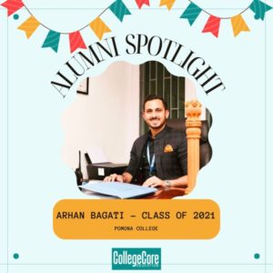 CollegeCore Alumni Spotlight- Arhan Bagati