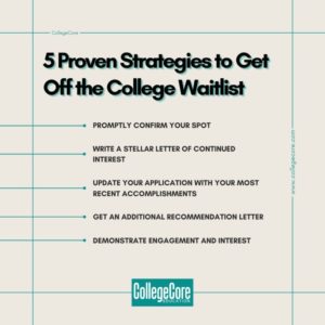 Five Proven Strategies To Get Off The College Waitlist