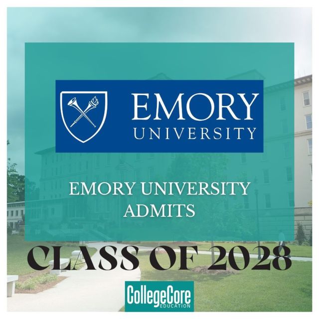 🎓🦅 Big news! Our students have been accepted into Emory University! 🌟📚 Securing admission to Emory is a significant accomplishment, especially for international students. Congratulations on this remarkable achievement! Here’s to the next chapter in your academic journey at Emory! 🎉📖 #EmoryBound #InternationalSuccess #AcademicExcellence #CollegeCoreEducation #CollegeCoreSuccess #USColleges #StudyAbroad