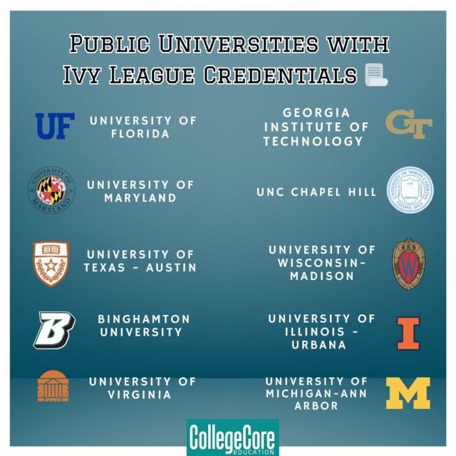 Achieve greatness at Public Universities with Ivy League Credentials! 🏛️ Experience top-tier education. Ready to start your journey? Let’s navigate your future together! 🚀 

#futureleaders #collegeconsulting #publicivyleague #schools #education #university #studyabroad