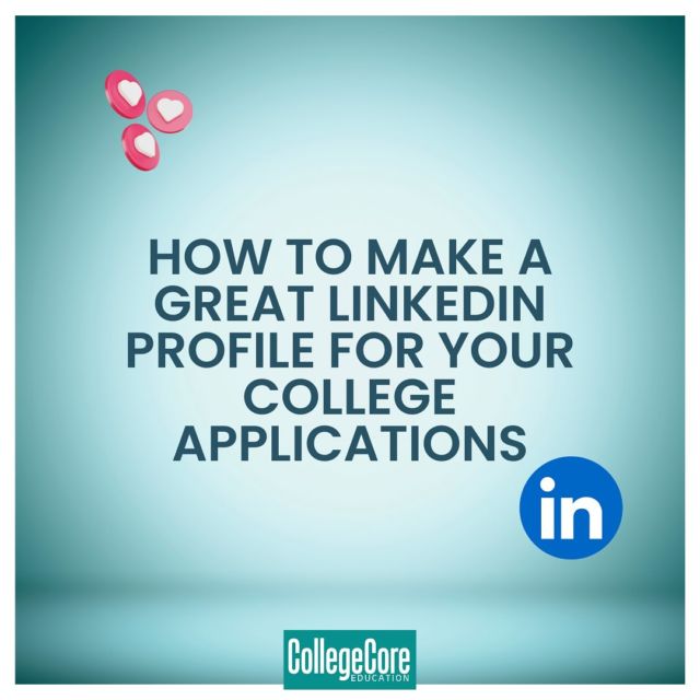 Want to stand out in your college applications? A polished LinkedIn profile is your secret weapon! ✨

Admissions officers want to see more than just grades—they want to know your story. Highlight your achievements, skills, and passions, and give them a glimpse of the future leader you’re becoming. ✏️

Start building your LinkedIn now! 🚀
#studyabroad #collegeapplication #linkedinforsuccess #futureready #linkedin #application #profile #profilebuilding