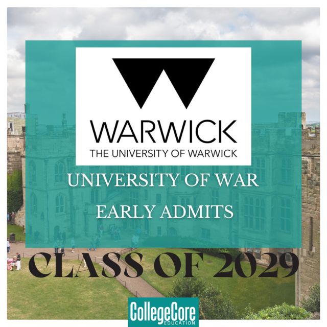 Huge shoutout to our amazing students who just locked in their spot at the University of Warwick through Early Decision! 🎓 
Warwick, here they come! 🎉💥
#WarwickBound #EarlyDecisionWin #GlobalDreams #StudyAbroadGoals #FutureTrailblazers #success #successstory #profile #profilebuilding