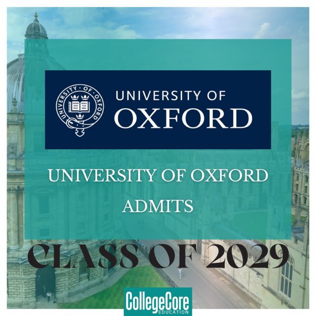 A huge congratulations to our incredible students who have secured a place at the prestigious Oxford University! 🏛️✨ Your hard work, dedication, and brilliance have paid off, and we couldn’t be prouder. 🌟

You’ve shown that with determination and passion, the sky is truly the limit. Here’s to the next chapter of your journey—one filled with opportunities, growth, and making your mark on the world. 🌍💫

Let’s celebrate this amazing achievement together! Drop a 🎓 in the comments to show them some love! 💙

#OxfordBound #ProudMoment #StudentSuccess #DreamBig #MakingWaves #CollegeCoreSuccess #StudyAbroad #CollegeCore